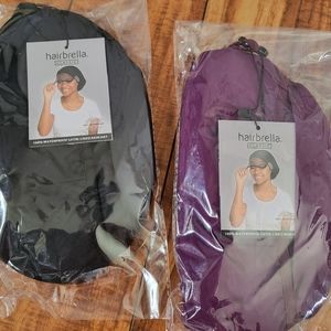 Hairbrella rain caps